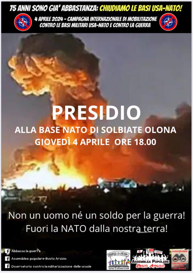 4 aprile 1949 – 4 aprile 2024: 75 anni di NATO, 75 anni di guerre